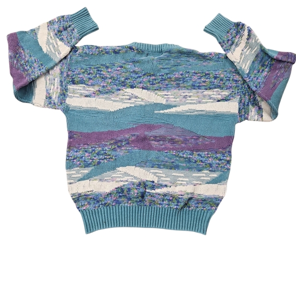 Vintage Men's 80's/90's London Fog Knit Sweater Size Medium - Picture 3 of 6